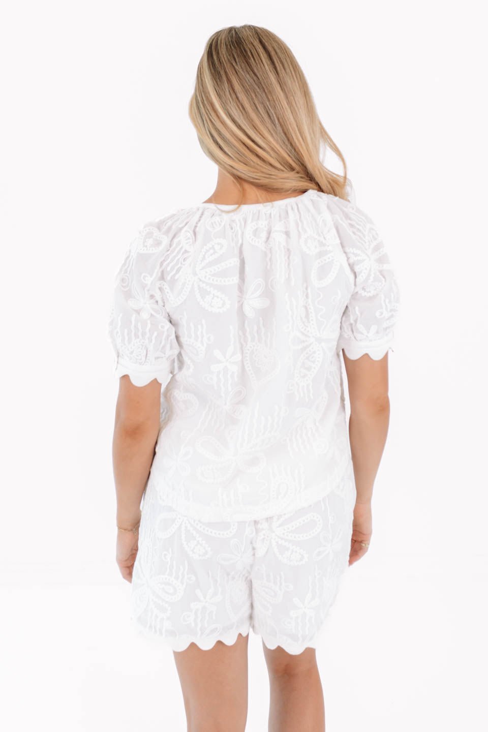 PREORDER The Bailee Top - White - Image 4
