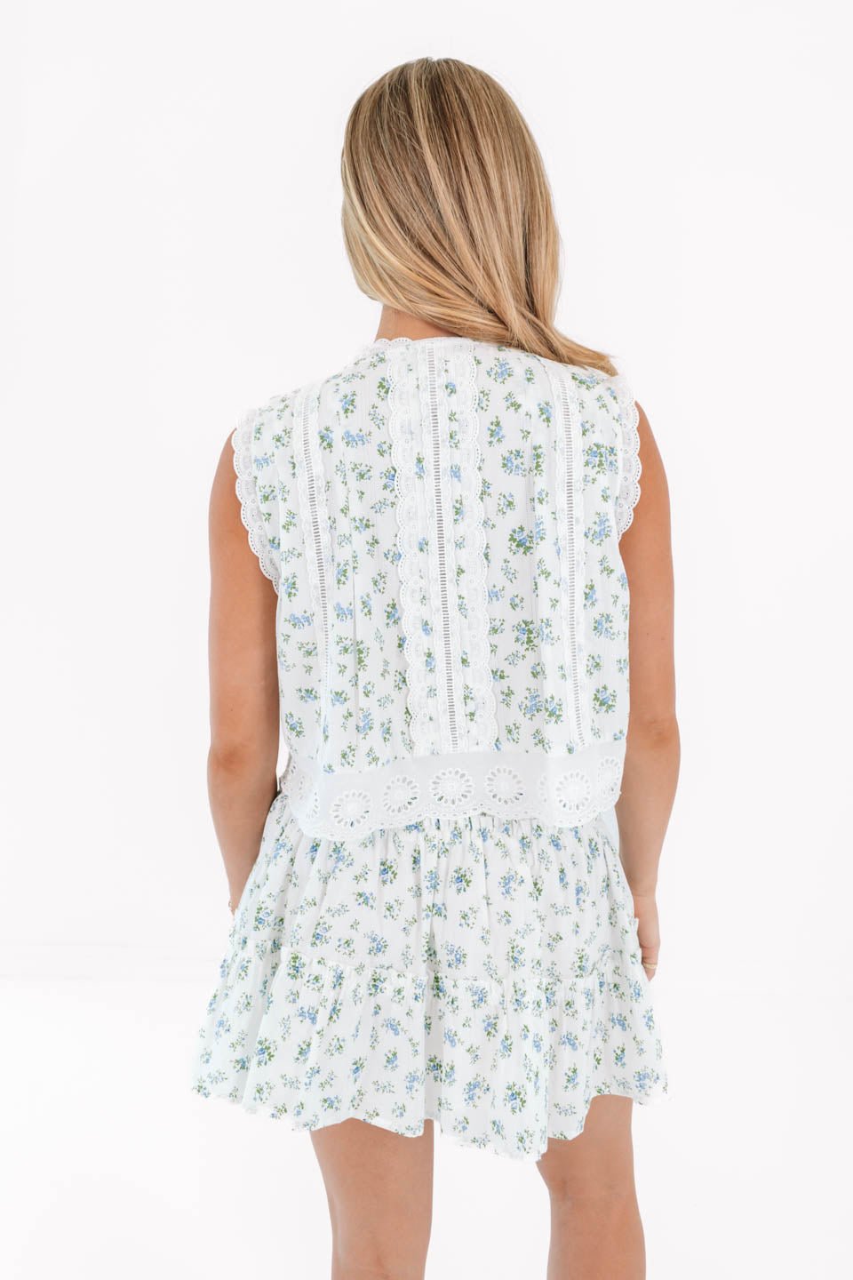 The Gabby Lace Top - White - Image 5