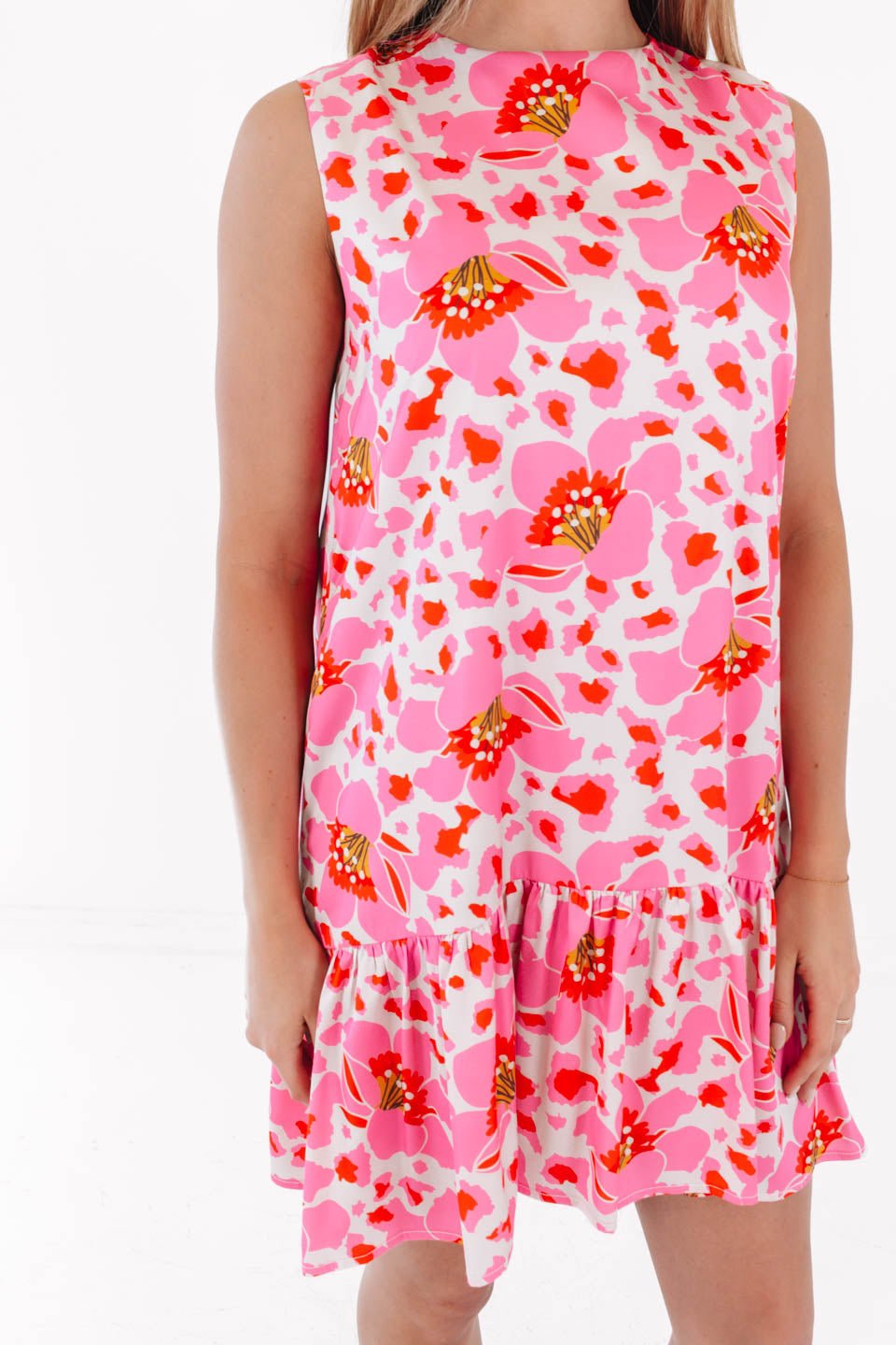 Picking Poppies Dress - Pink - Image 3