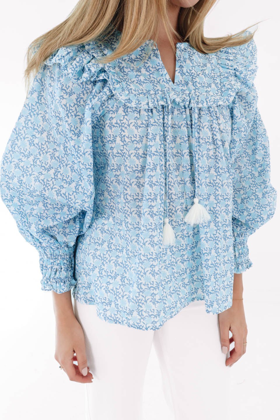 Don't Be Blue Top - Blue