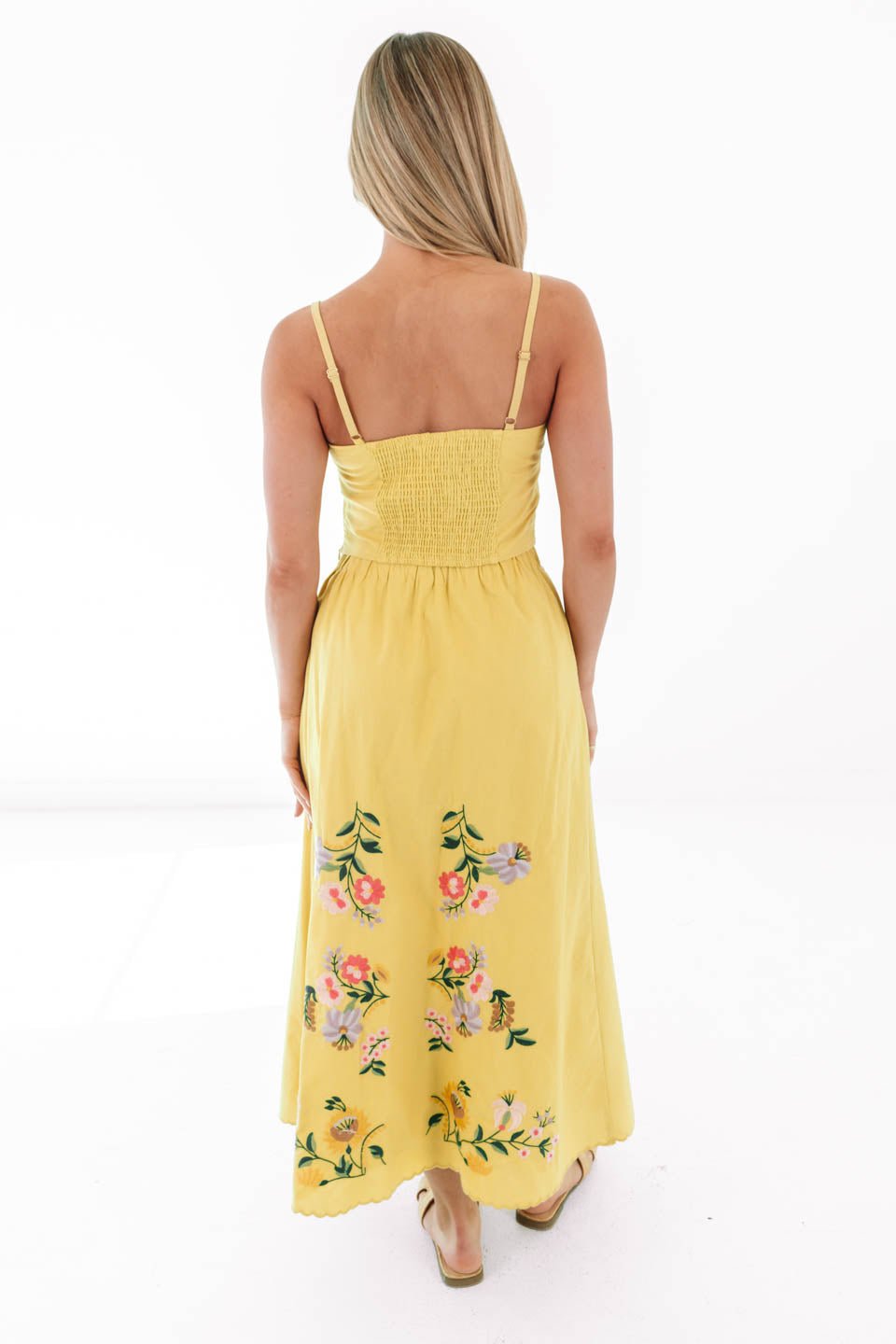 Yellow Iris Crop Top - Yellow - Image 3